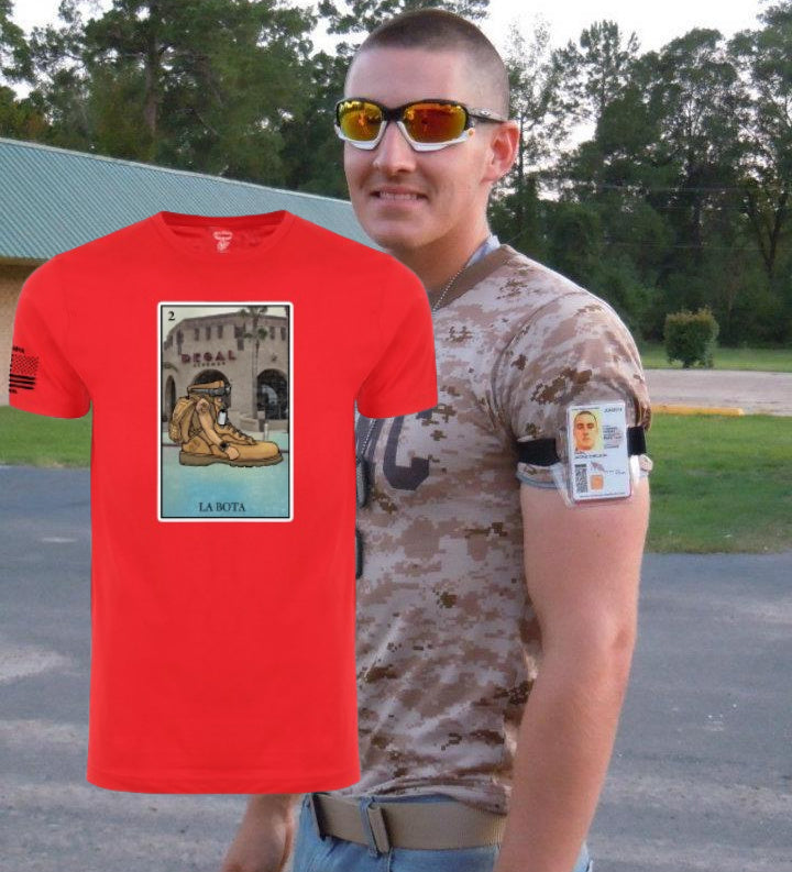 La Bota Loteria T Shirt by La Linea MEXUSMAR