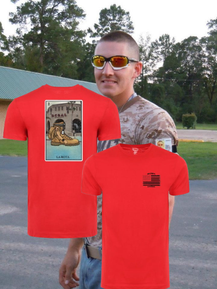 La Bota Loteria T Shirt by La Linea MEXUSMAR