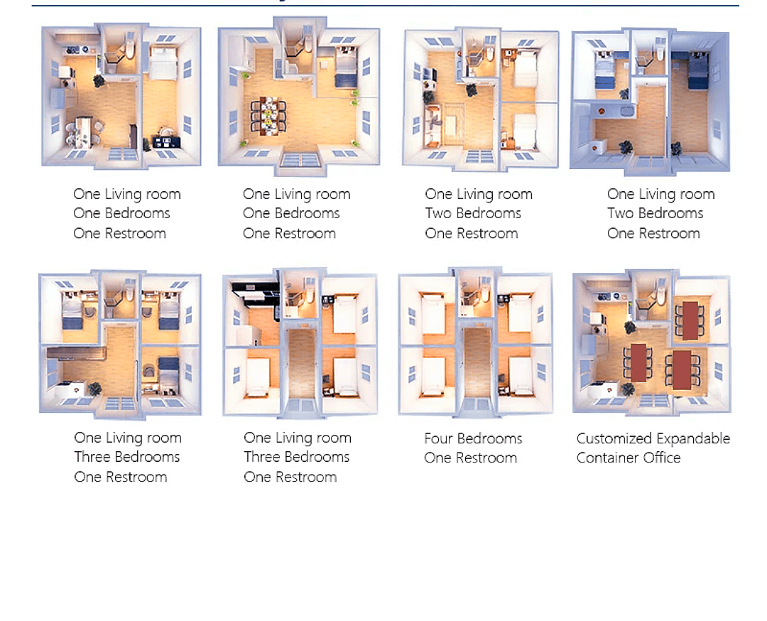 Casas Pequeñas Plegables