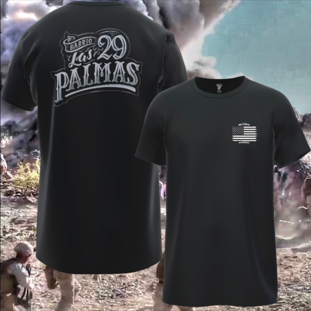 Camiseta Barrio Las 29 Palmas de La Línea MEXUSMAR