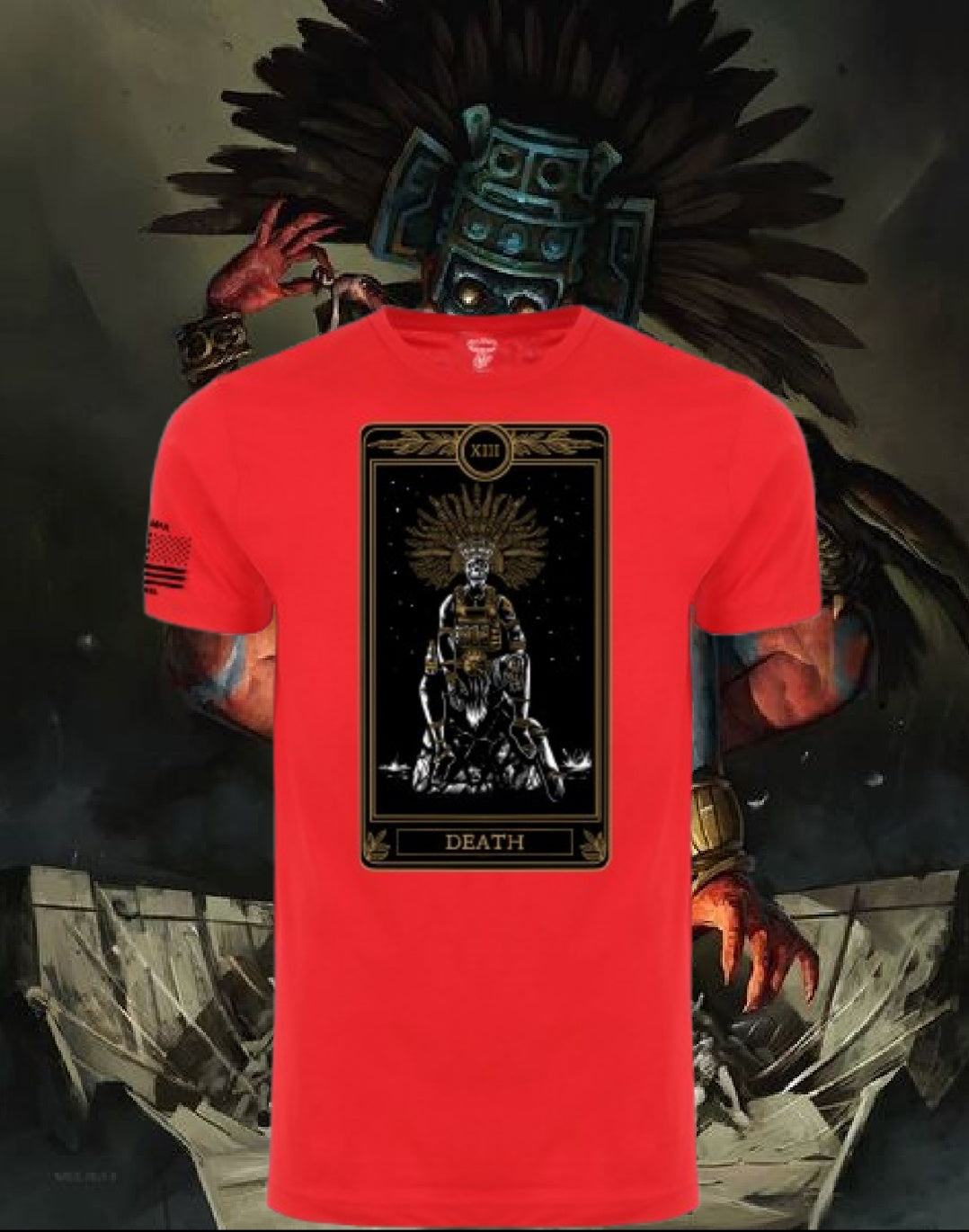 El Señor Mictlan T-Shirt by La Linea MEXUSMAR