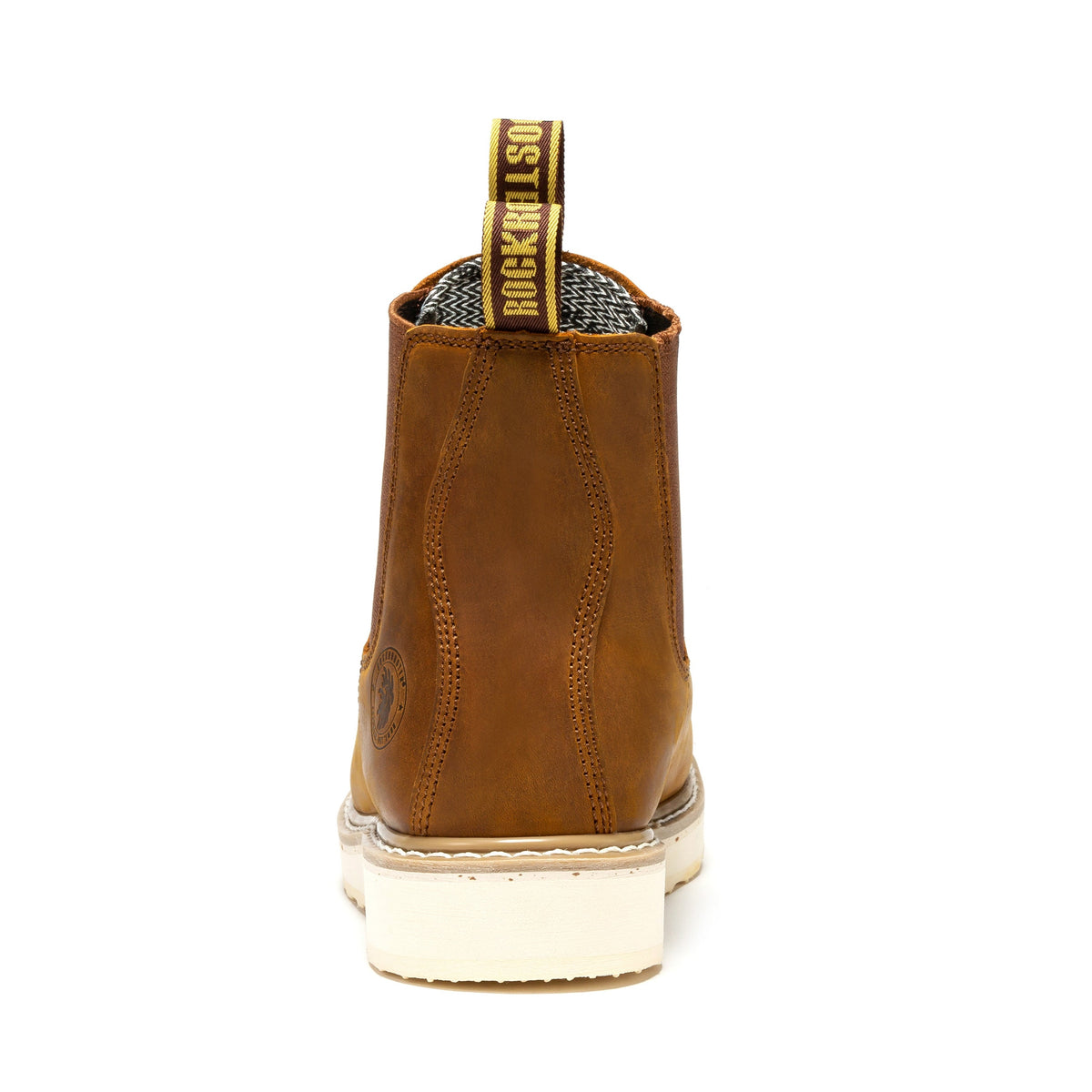 Botas de trabajo de cuña ROCKROOSTER Capitola para hombre, de 6 pulgadas, color marrón, SAP102