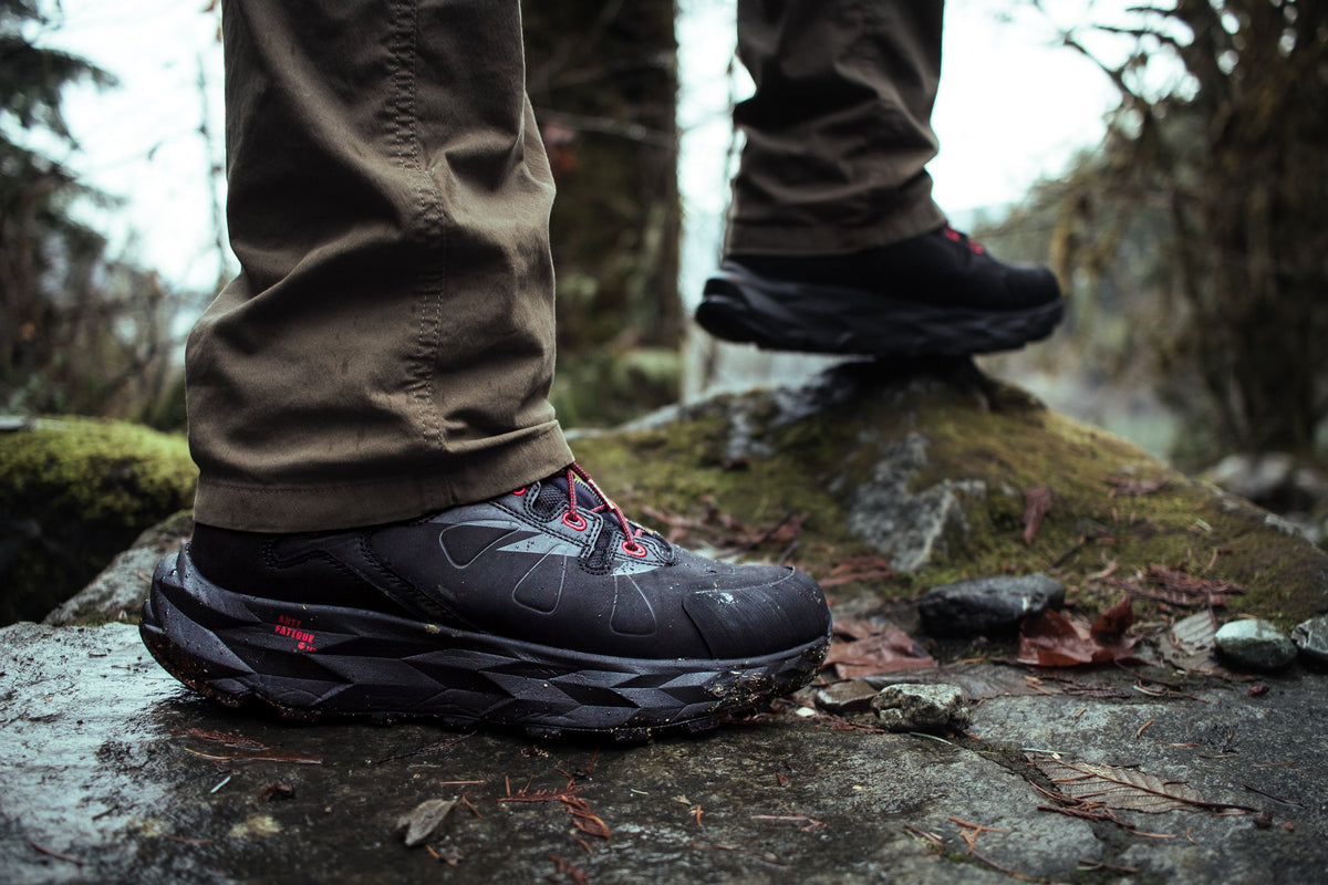 ROCKROOSTER Farmington Botas de senderismo impermeables negras de 6 pulgadas con suela VIBRAM® OC21034