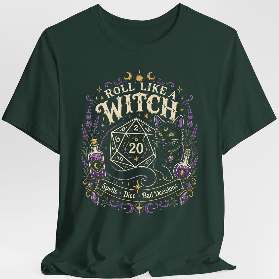 Roll Like a Witch T-Shirt