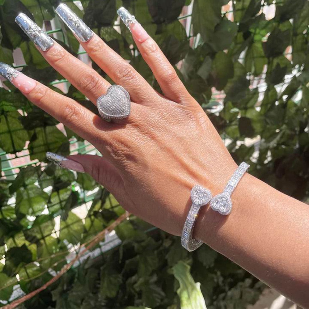 Heart Bracelet Bangle