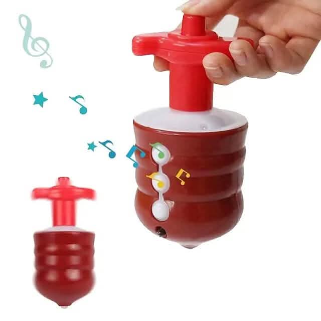 Rotating Gyro with Sound And LED Light Music Spinning