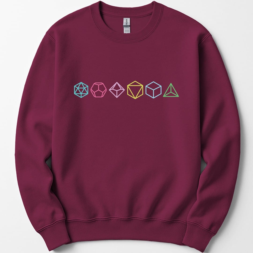 Row of Dice Sweatshirt