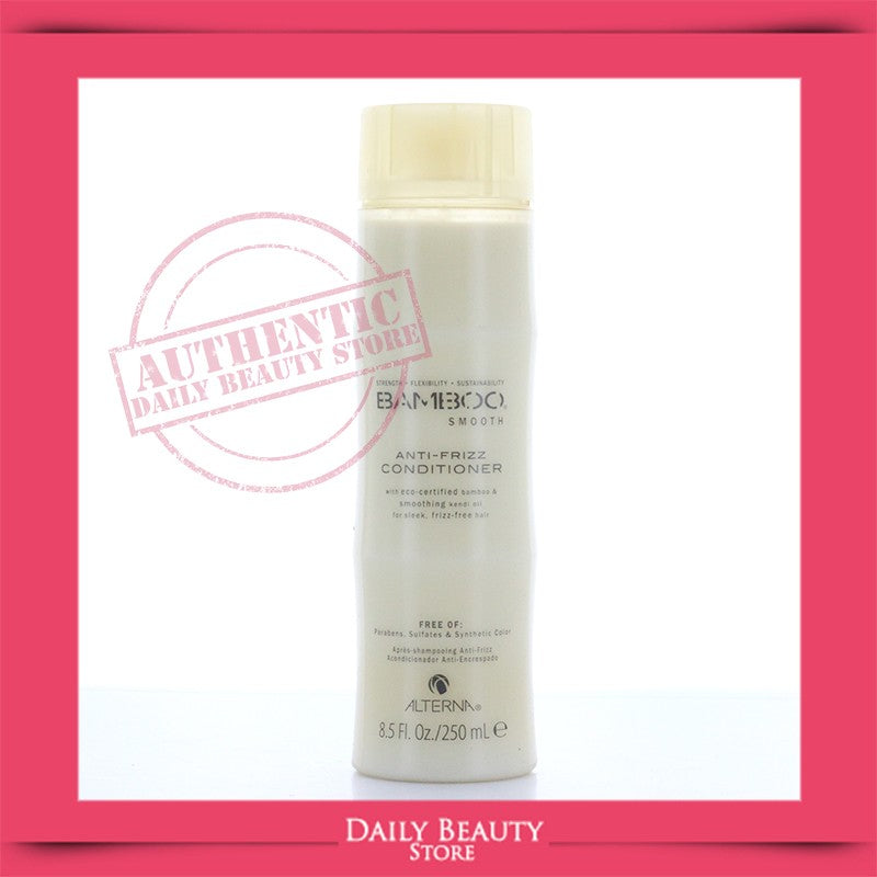 Alterna Bamboo Smooth Anti-Frizz Hair Conditioner Smoothing, 8.5 oz