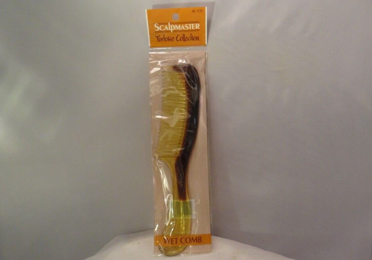 Scalpmaster Tortoise 9" Wet Hair Comb