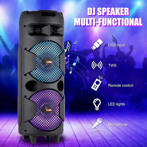 BassBlaster Bluetooth Speaker - Epic Heavy Bass Sound for Unforgettable Party Vibes