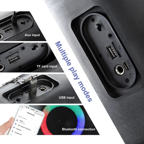 BassBlaster Bluetooth Speaker - Epic Heavy Bass Sound for Unforgettable Party Vibes