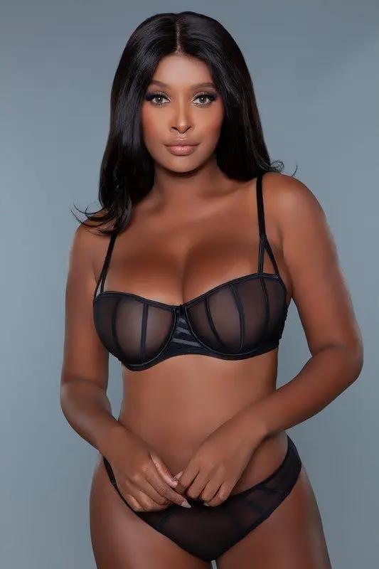 Pants Premium BE WICKED Sabrina Balconette Bra 38C Black