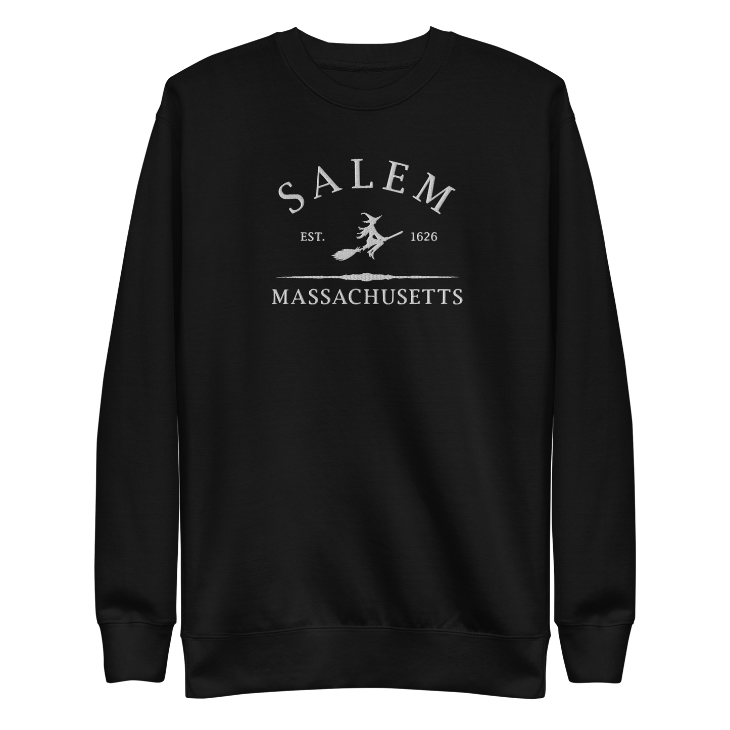 Sudadera bordada de Salem Massachusetts