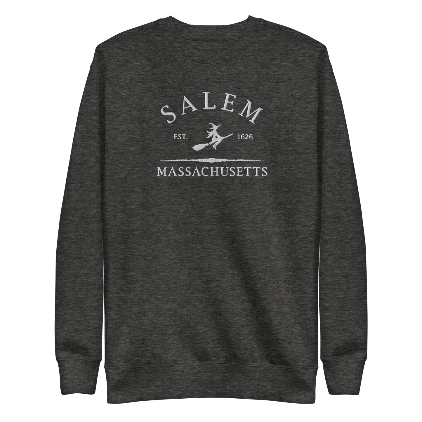 Sudadera bordada de Salem Massachusetts