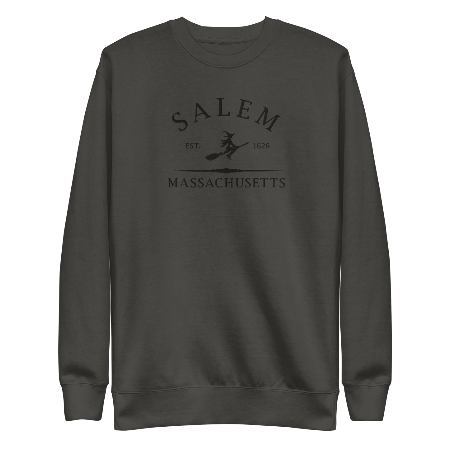 Sudadera bordada de Salem Massachusetts