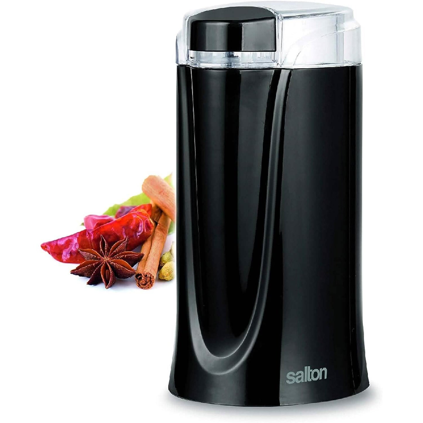Salton Coffee, Spice & Herb Electric Grinder - Black