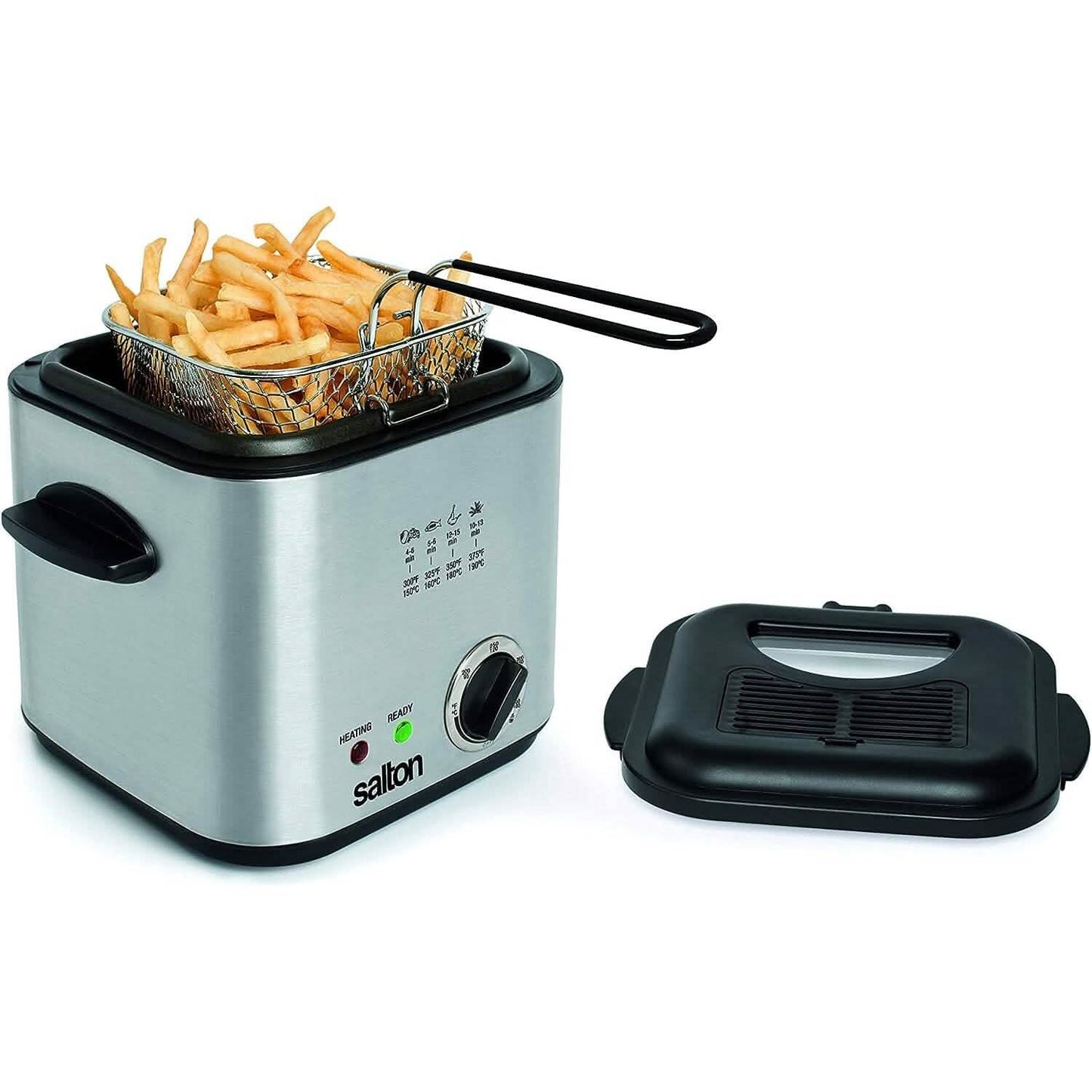 Salton Compact Deep Fryer 1.0 Liter/Quart