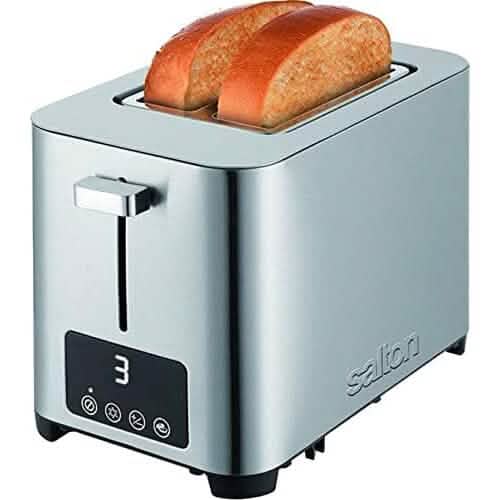 Salton Digital 2 Slice Toaster - Stainless Steel