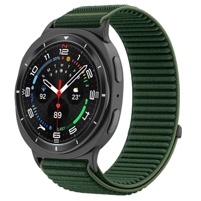 Nylon Galaxy Watch8, Classic, Watch9 Band Loop, Breathable Soft