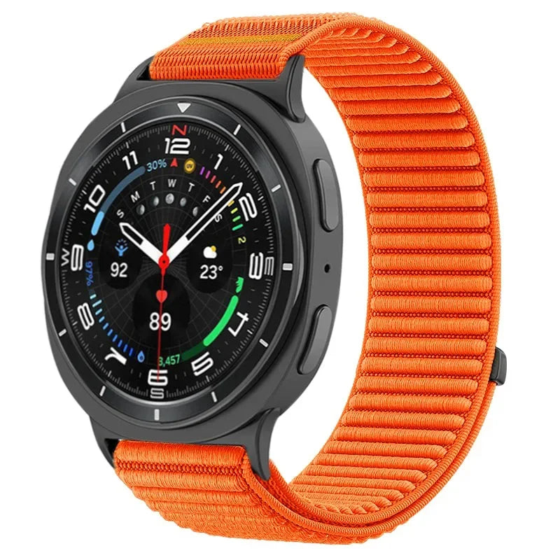 Nylon Galaxy Watch8, Classic, Watch9 Band Loop, Breathable Soft