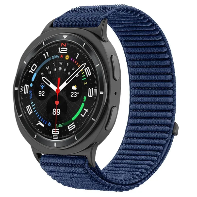 Nylon Galaxy Watch8, Classic, Watch9 Band Loop, Breathable Soft