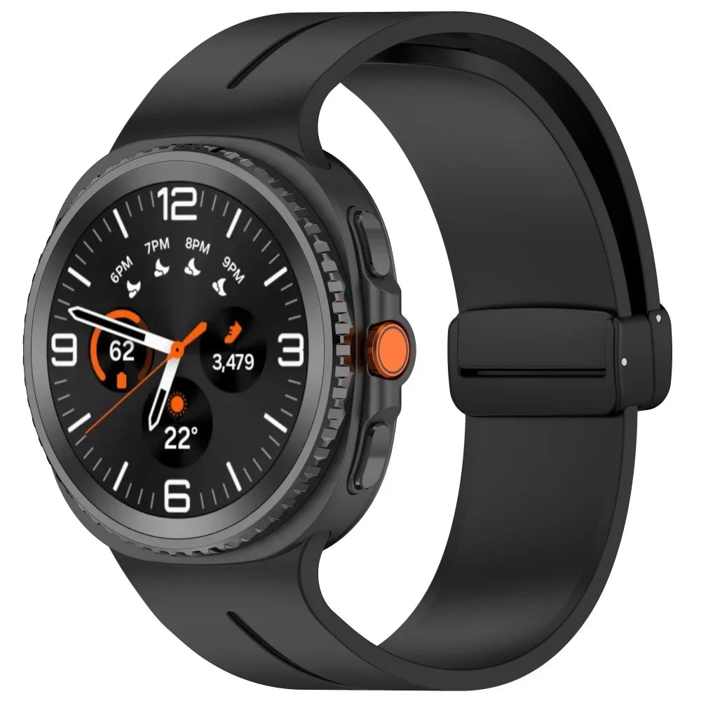 Silicone Galaxy Watch8, Classic, Watch9 Band - Soft Secure Fit