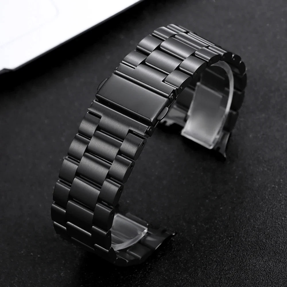 Samsung Galaxy Watch8, 8 Classic & 9 Brushed Three-Link Steel Band