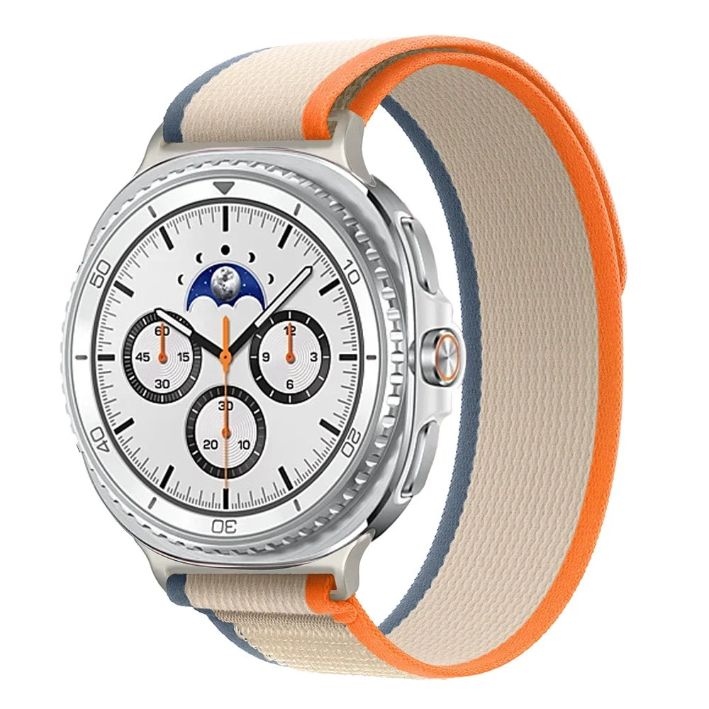 Nylon Galaxy Watch8, Classic, Watch9 Band Rugged Hook Loop