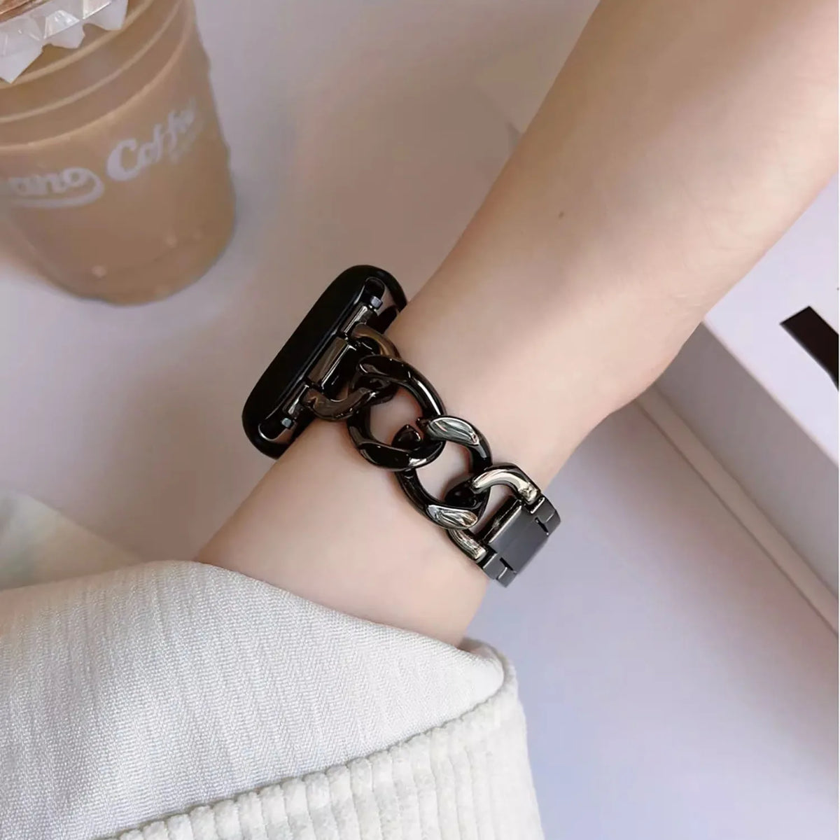 Samsung Galaxy Watch8, 8 Classic & 9 Chain Link Bracelet Band