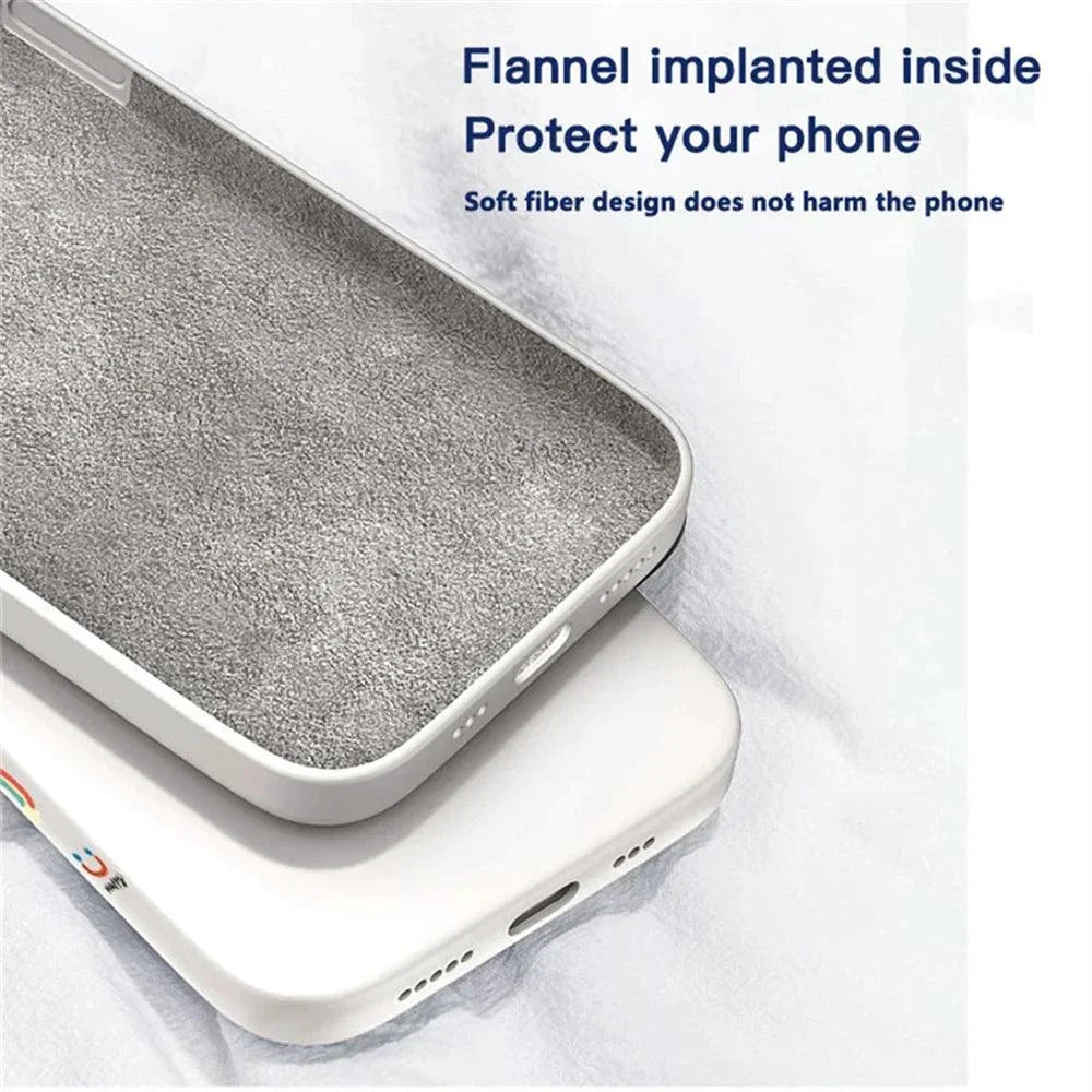 Luxury Silicone Case for Samsung Galaxy S24/S20/S21/S22/S23/Note 10/20 - Premium Liquid Protection & Sleek Design