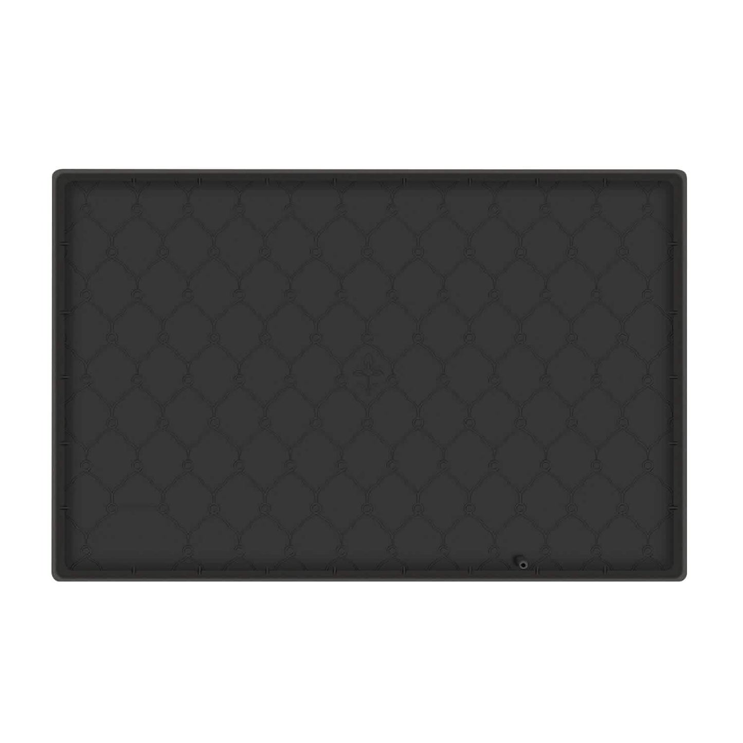 Silicone Under Sink Mat Liner with Drain Hole