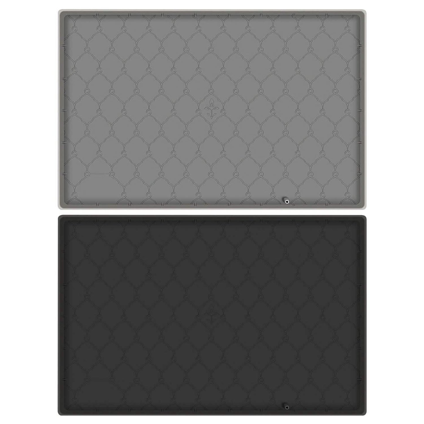 Silicone Under Sink Mat Liner with Drain Hole