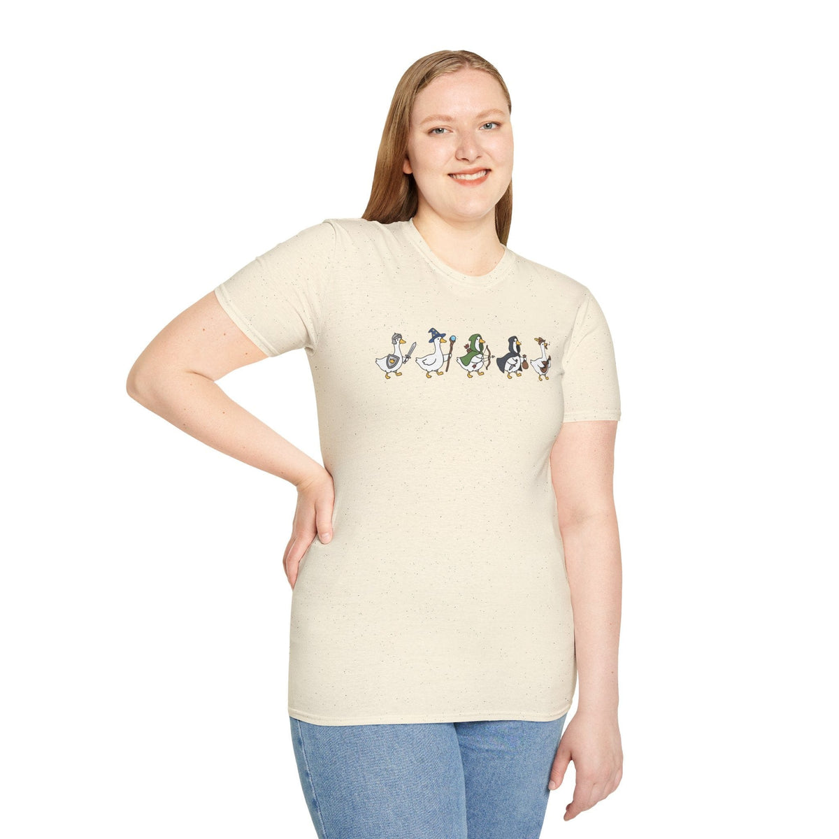Silly Goose Adventurers Funny D&D T-Shirt