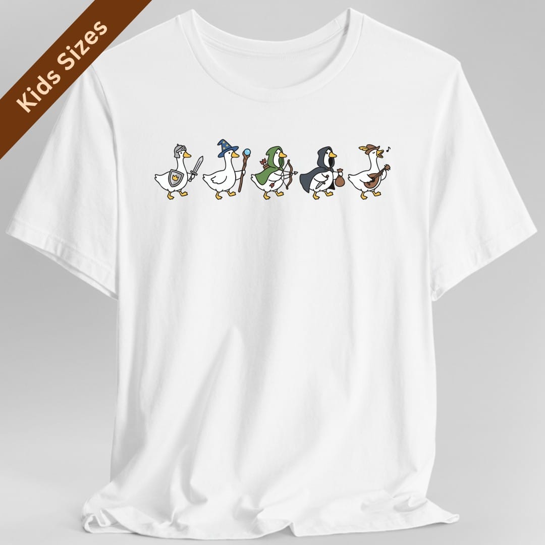 Silly Goose Adventurers Kids T-Shirt