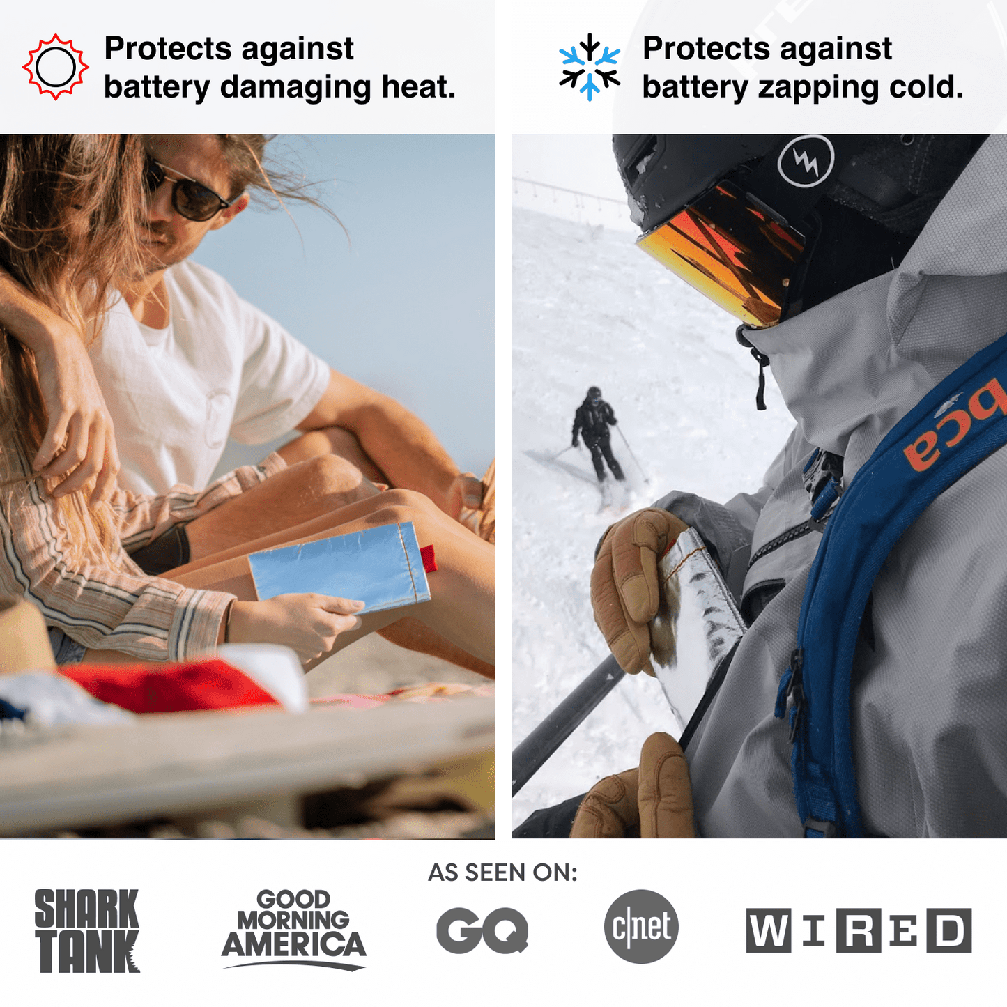 Apollo Series Thermal Phone Case - Extends Battery Life 3X