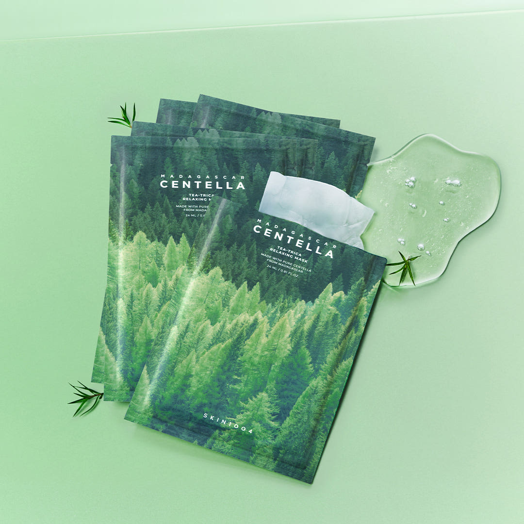 SKIN 1004 Madagascar Centella Tea-Trica Relaxing Mask 24ml X 5ea