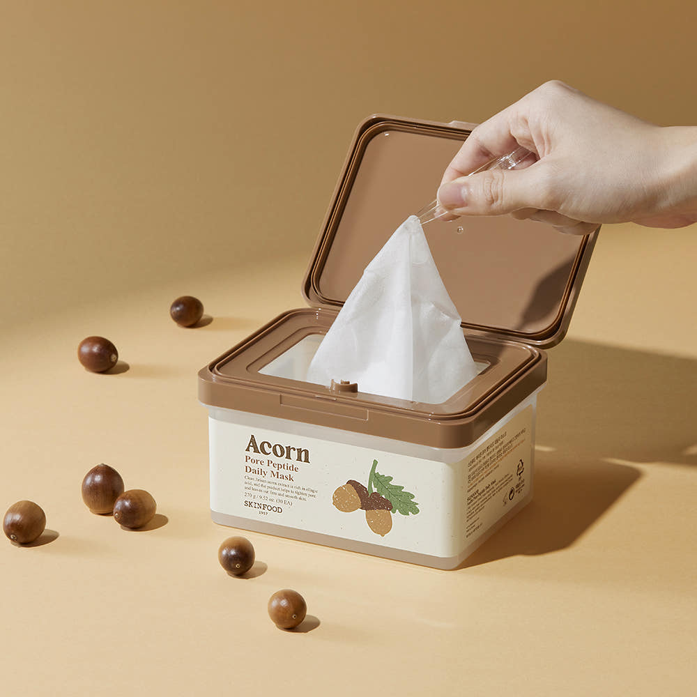 SKINFOOD Acorn Pore Peptide Daily Mask 270g/30ea
