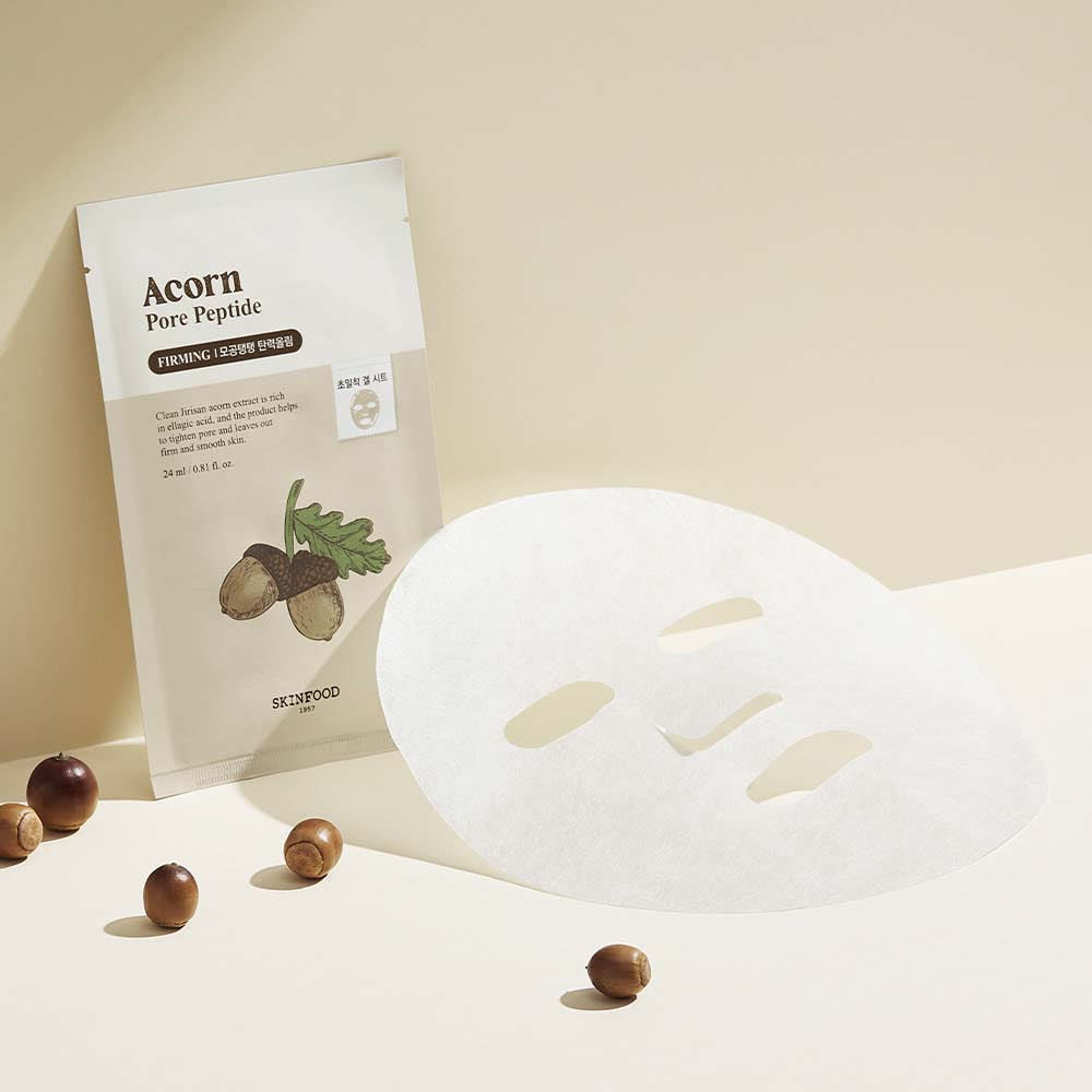 SKINFOOD Acorn Pore Peptide Mask 24ml X 10ea