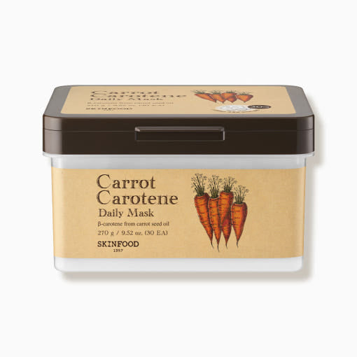 SKINFOOD Carrot Carotene Daily Mask Sheet 270g/30ea