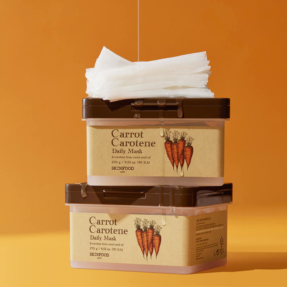 SKINFOOD Carrot Carotene Daily Mask Sheet 270g/30ea