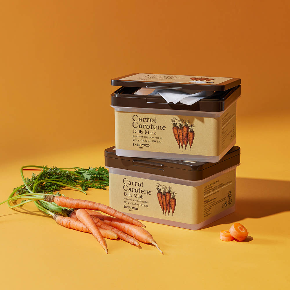 SKINFOOD Carrot Carotene Daily Mask Sheet 270g/30ea