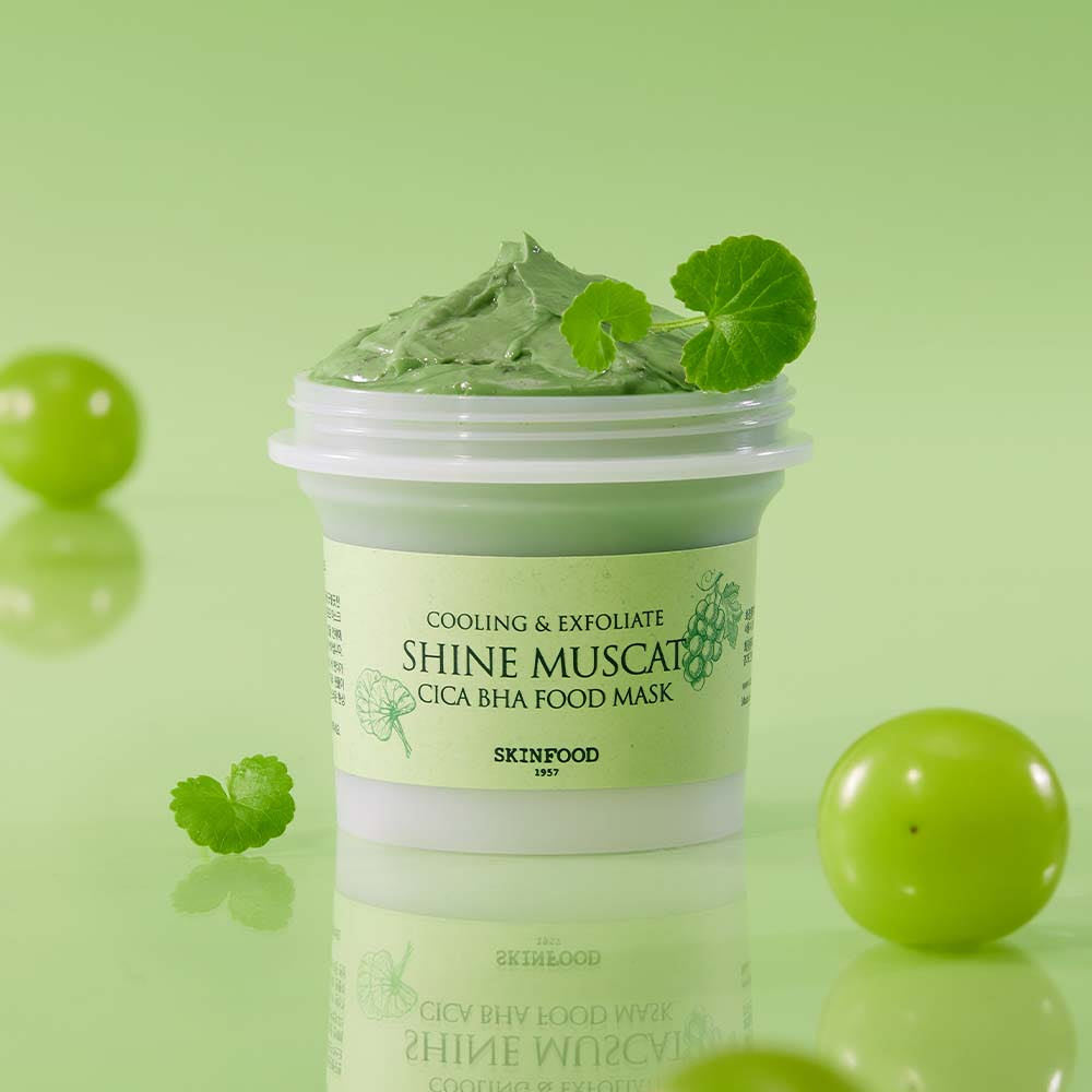SKINFOOD Cica BHA Food Mask 120g #Shine Muscat