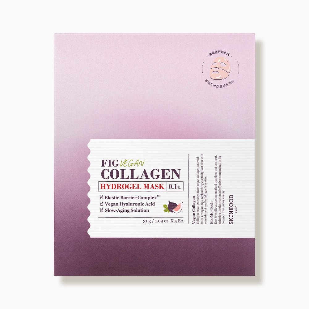 SKINFOOD Fig Vegan Collagen Hydrogel Mask Sheet 31g X 5ea
