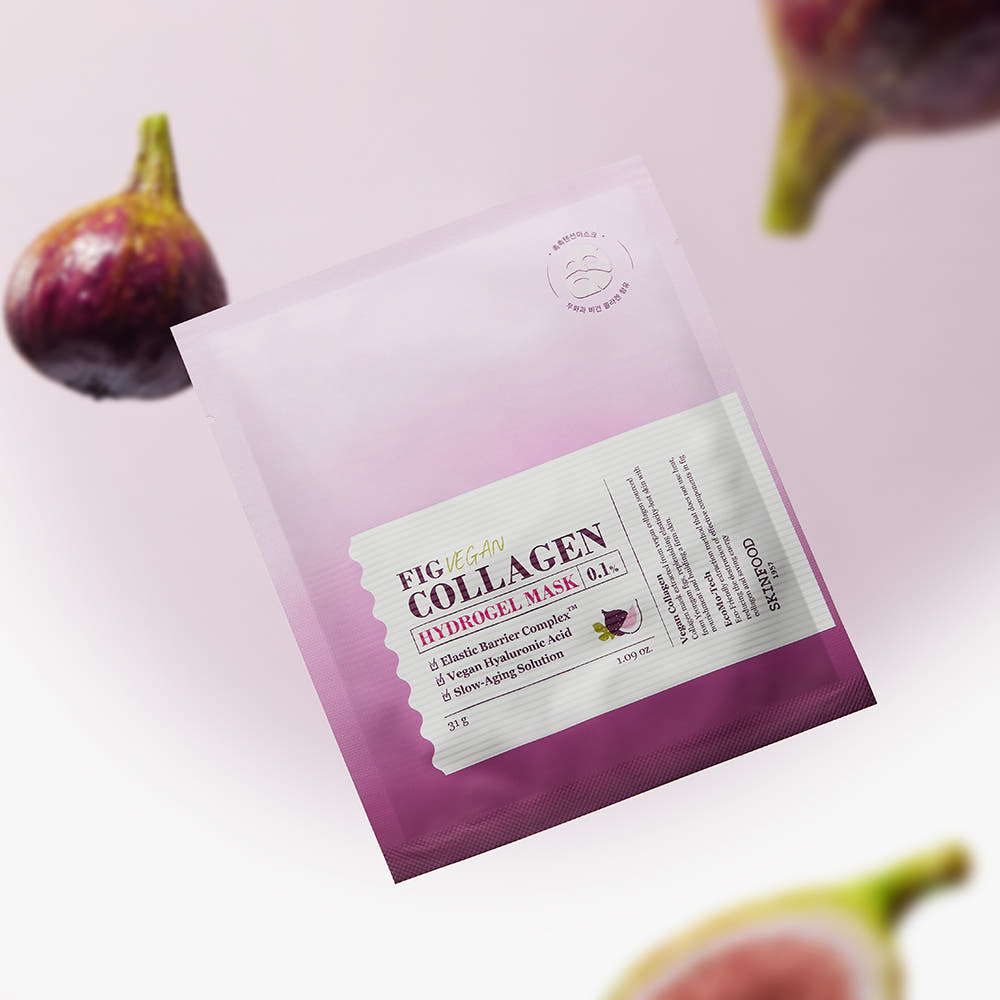 SKINFOOD Fig Vegan Collagen Hydrogel Mask Sheet 31g X 5ea