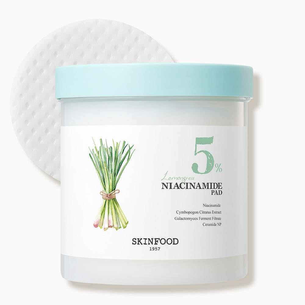 SKINFOOD Lemongrass Niacinamide Pad 250g/60ea