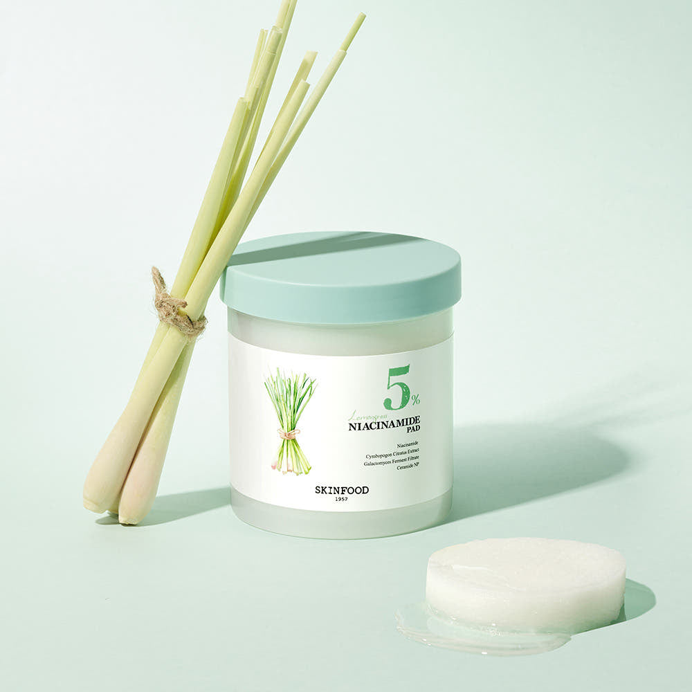 SKINFOOD Lemongrass Niacinamide Pad 250g/60ea