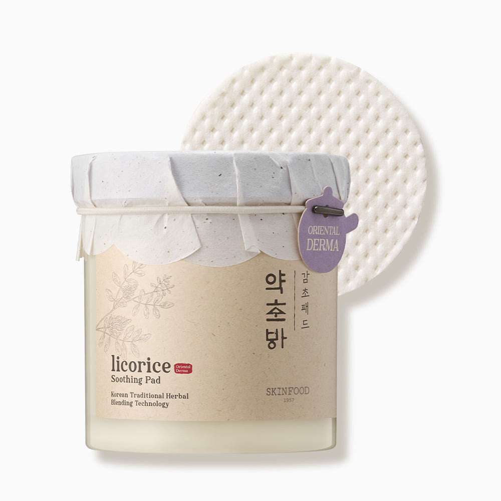 SKINFOOD Licorice Soothing Pad 250g/60ea