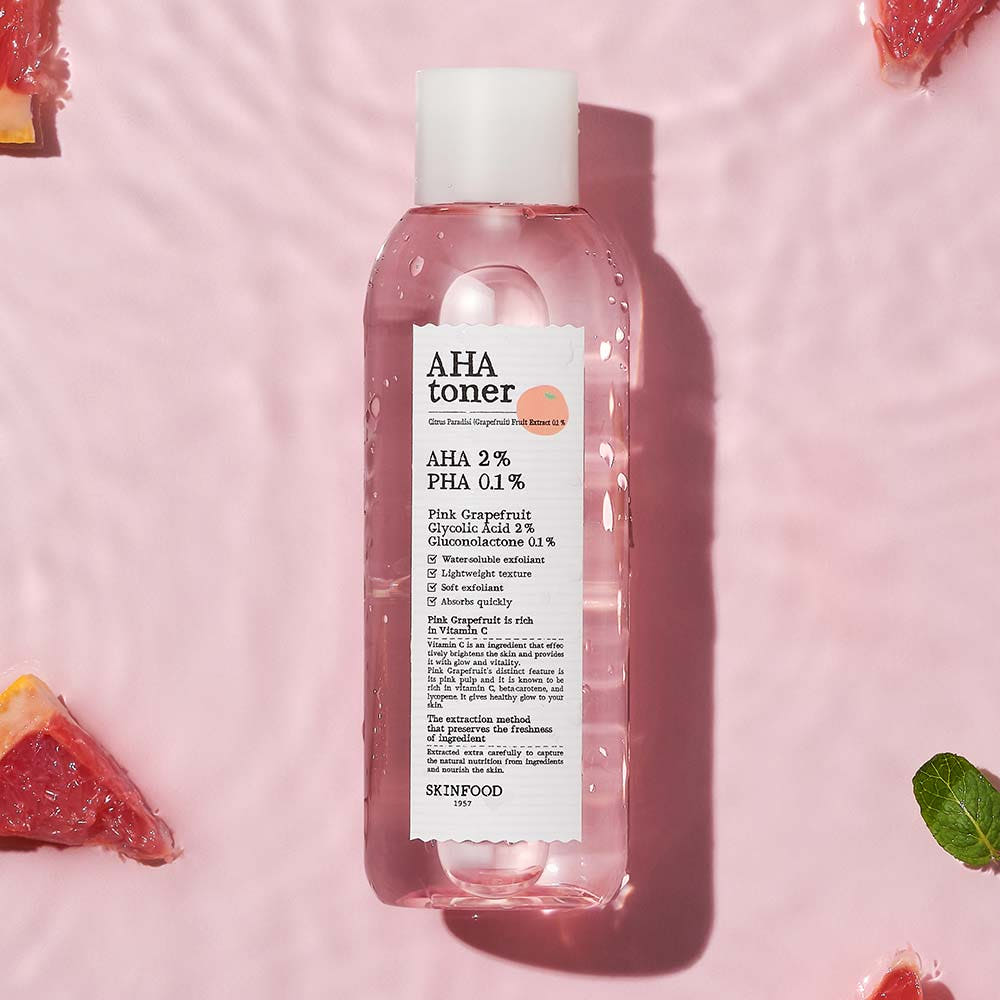 SKINFOOD Pink Grapefruit AHA Toner 200ml