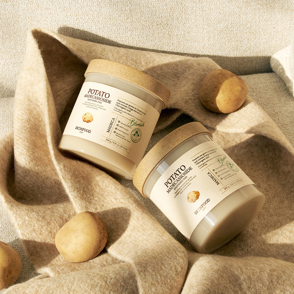 SKINFOOD Potato Madecassoside Soothing Pad 250g/60ea