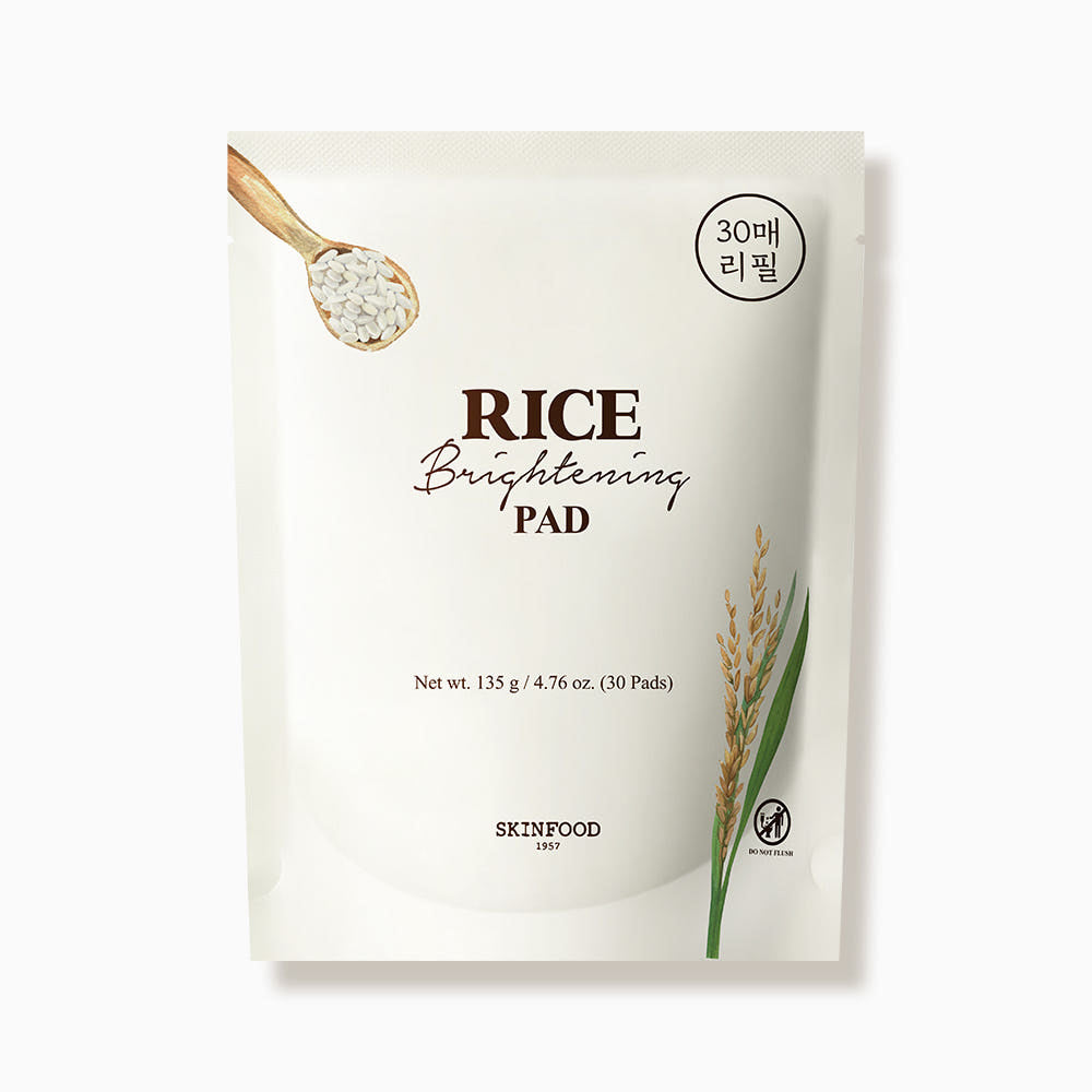 SKINFOOD Rice Brightening Pad 135g/30Pads [Refill]